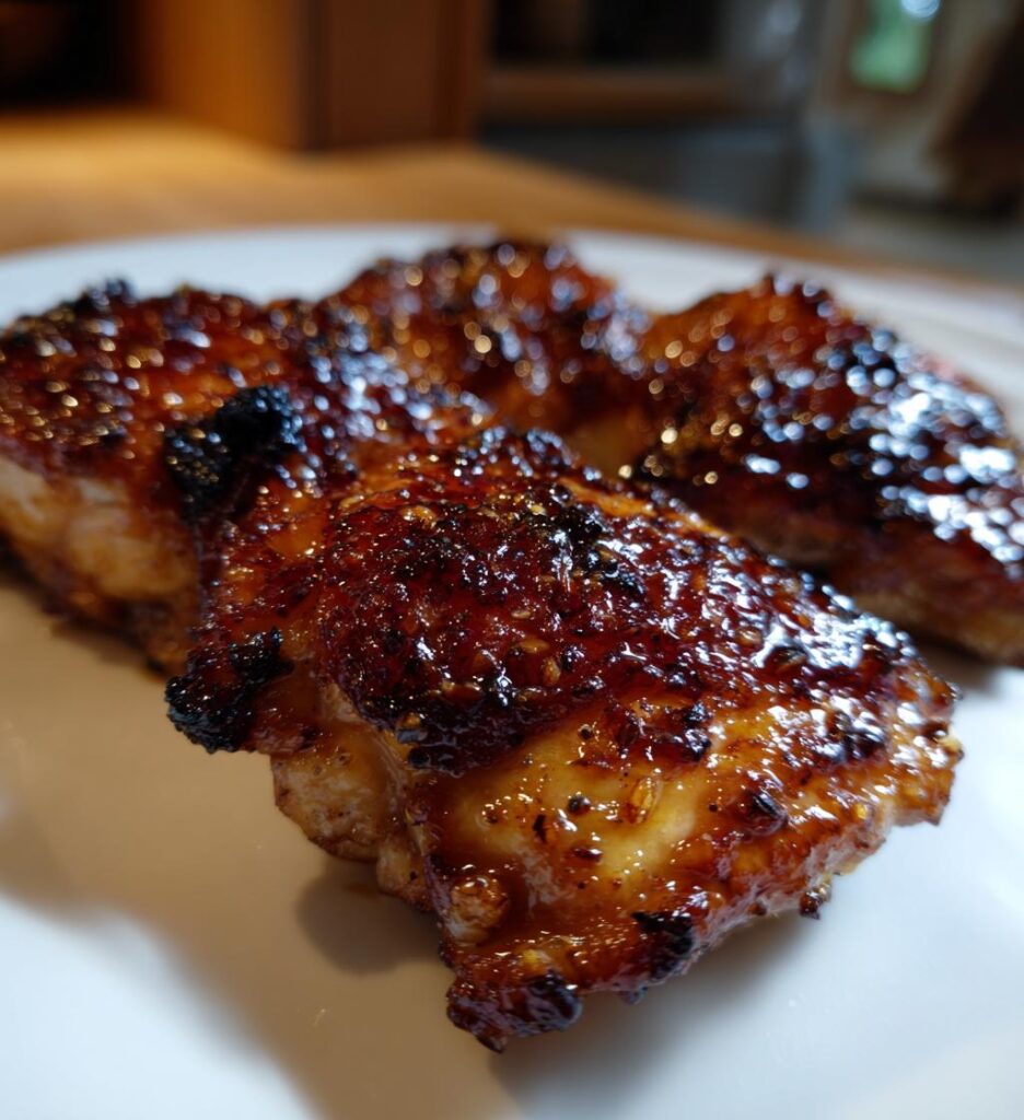 Honey Garlic Chicken Thighs (Quick Oven Recipe)