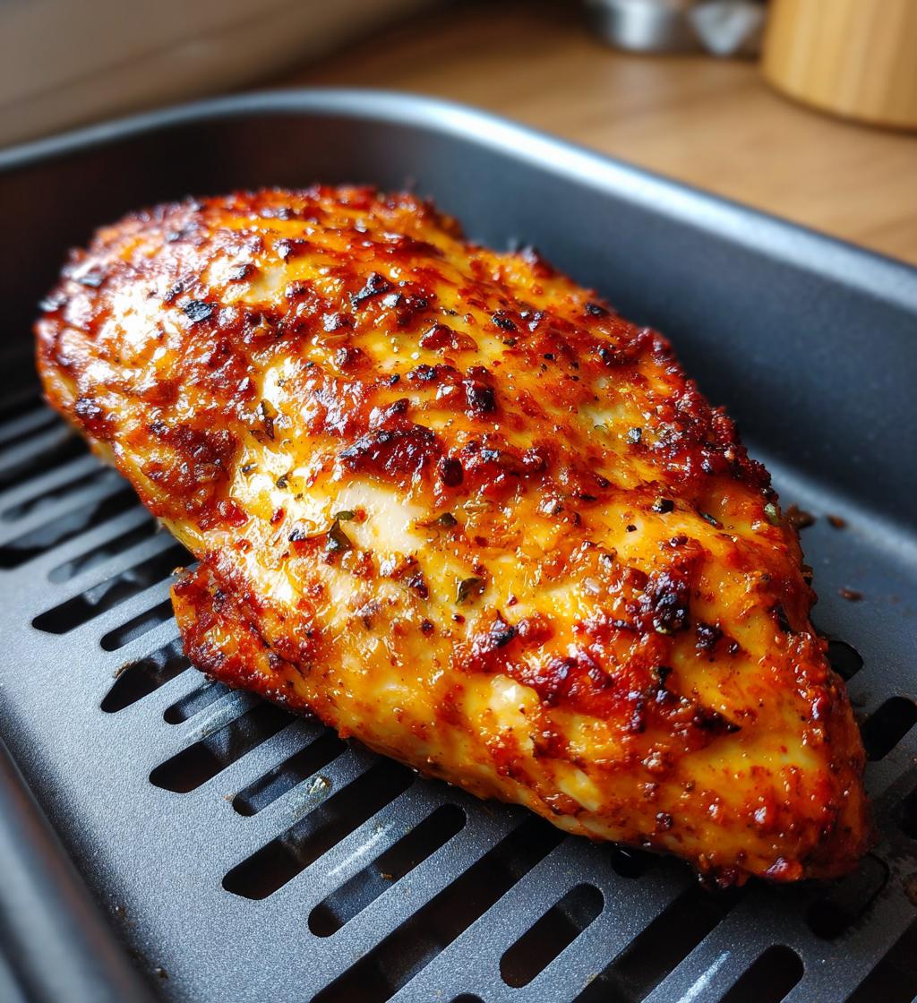 Air Fryer Chicken Breast Recipe Juicy, Easy, and Flavorful - step by step