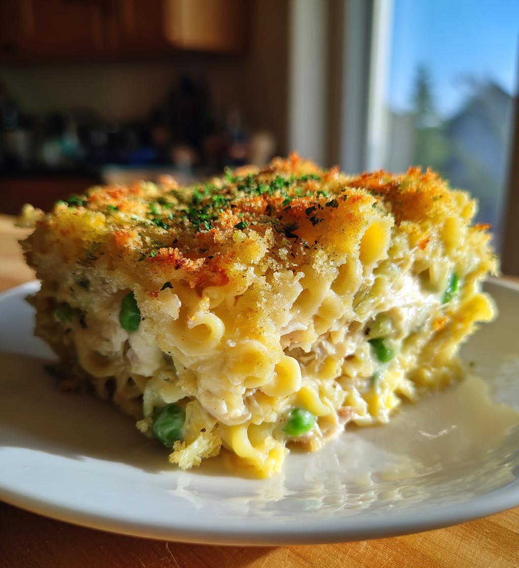 Easy Tuna Noodle Casserole – Creamy, Delicious & Quick Dinner