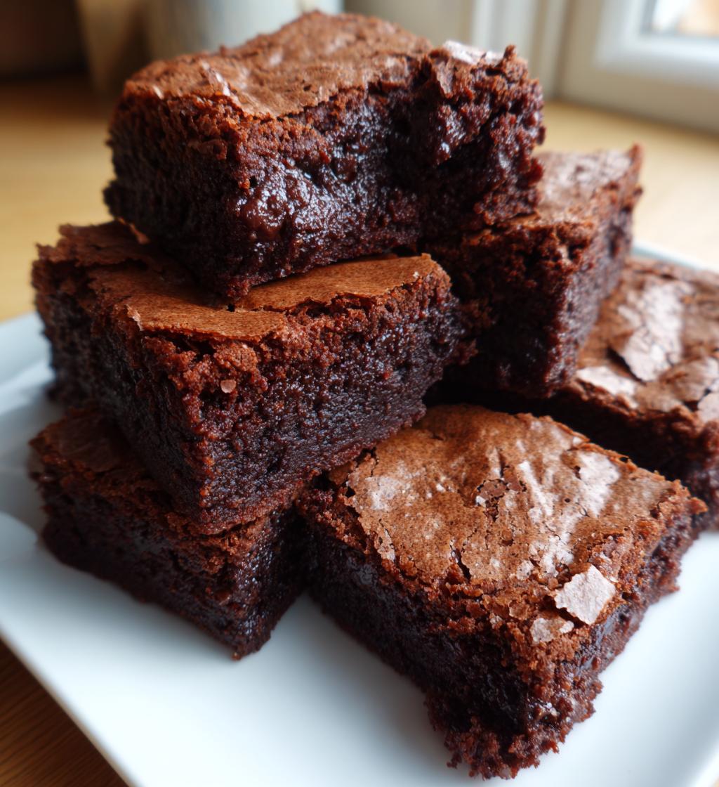 Brownies Recipe Fudgy Homemade - The Best Easy Delight!