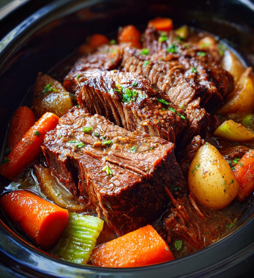 Slow Cooker Pot Roast Recipe Easy: Juicy and Perfect Every Time - step by step