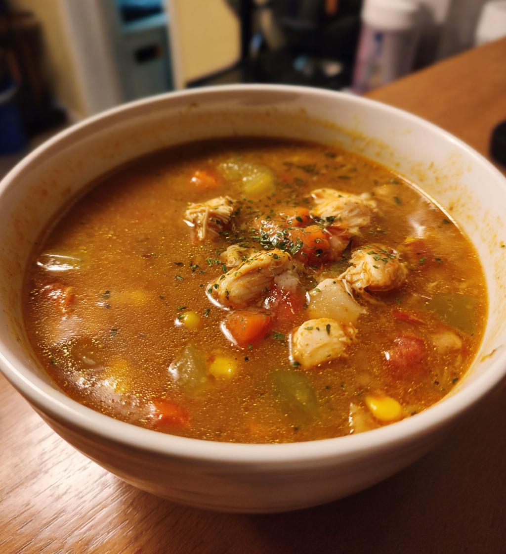 Slow Cooker Chicken Pot Pie Soup - Easy and Delicious Comfort Food